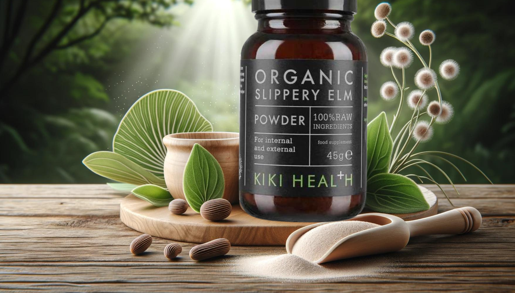 Unlock the Healing Powers of Kiki Health Organic Slippery Elm Powder: Your Ultimate Guide