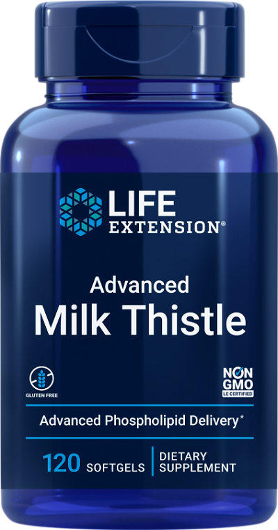 Life Extension Advanced Milk Thistle - 120 softgels