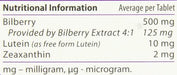 Vitabiotics Ultra Bilberry Lutein & Zeaxanthin  x 30 - Immune Support at MySupplementShop by Vitabiotics