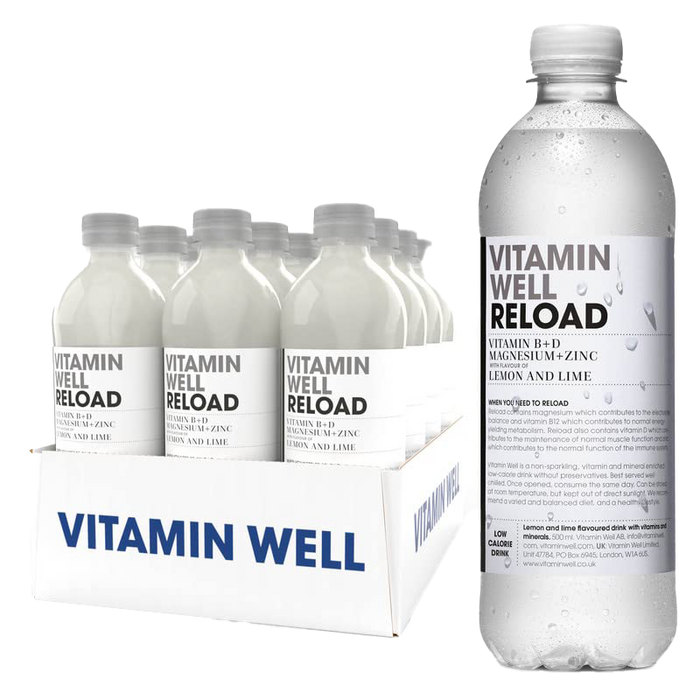 Vitamin Well Reload 12x500ml Zitrone &amp; Limette