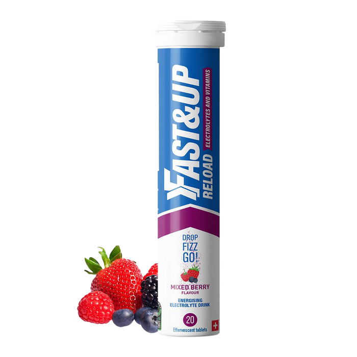 Fast&Up Reload Effervescent Tablets Mixed Berry 20 Tablets x 6