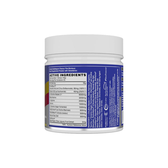 Naughty Boy Pump 400g - Beta-Alanine at MySupplementShop by Naughty Boy