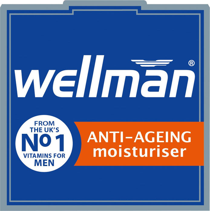 Vitabiotics Wellman Anti-Ageing Moisturiser SPF15 - 50ml - Skin at MySupplementShop by Vitabiotics