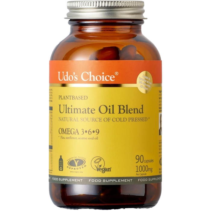 Udo's Choice Ultimate Oil Blend 1000 mg 90 Kapseln