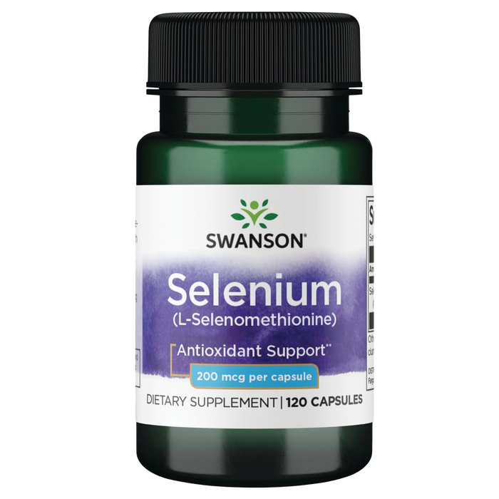 Swanson Selenium, 200mcg - 120 caps