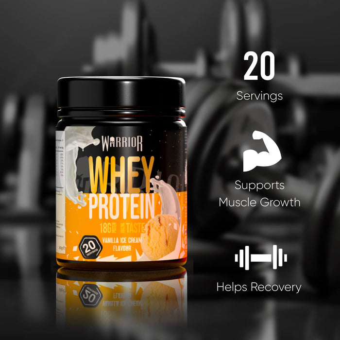 Whey Protein, Vanilla Ice Cream - 500g