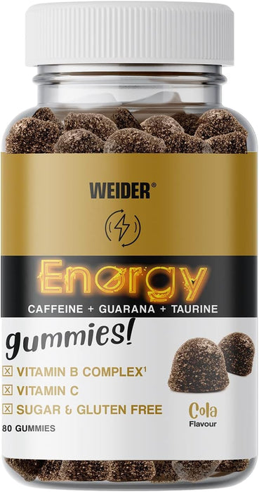 Weider Energy Gummies 80 gummies