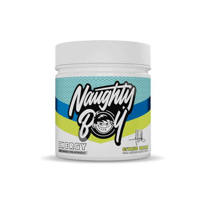 Naughty Boy Energy 390g Citrus Dream - Beta-Alanine at MySupplementShop by Naughty Boy