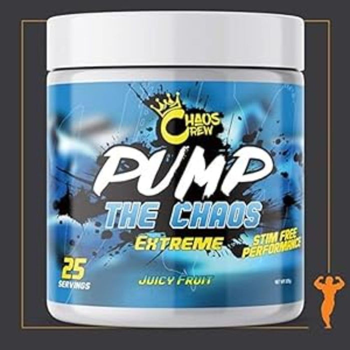 Chaos Crew Pump The Chaos Extreme 325g - Supplement Shakers at MySupplementShop by Chaos Crew