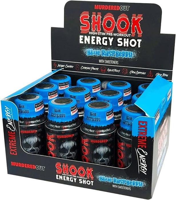 Murdered Out Shook Shot - Pre-Workout Shot 12x60ml