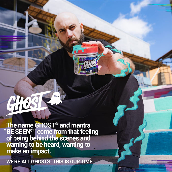 Ghost Gamer 40 Servings Nootropics & Natural Caffeine - Nootropics at MySupplementShop by Ghost