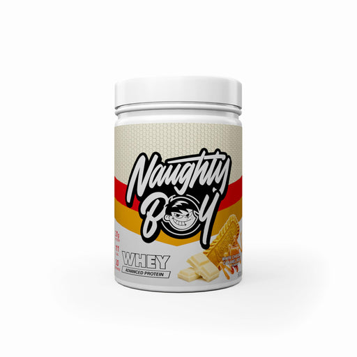 Naughty Boy Advanced Whey 900g - White Chocolate Caramel Biscuit -  at MySupplementShop by MySupplementShop