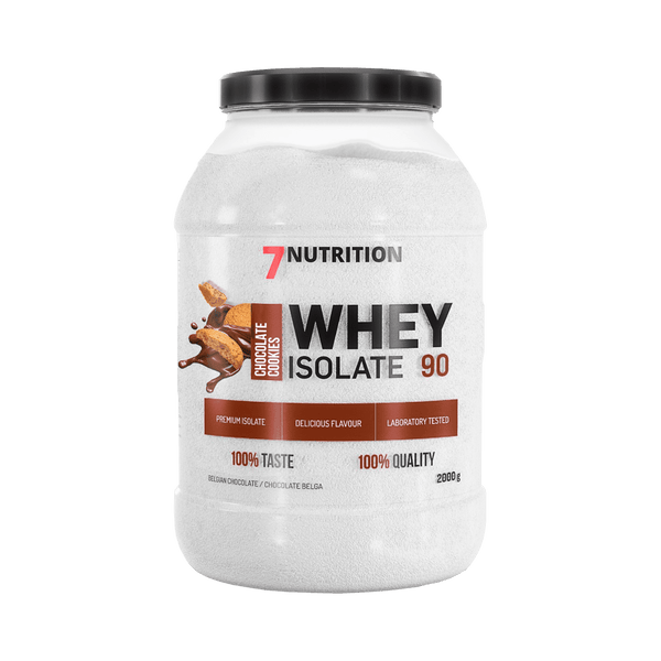 7Nutrition Whey Isolate 90 2kg Cookies Best Value Protein Supplement Powder at MYSUPPLEMENTSHOP.co.uk