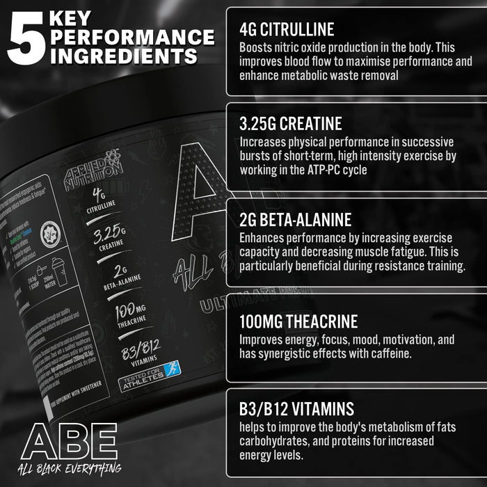 Applied Nutrition ABE 375g *NEW FORMULA*