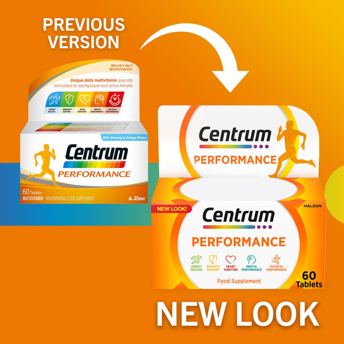 Centrum Performance 30 Tablets - Energy & Mind at MySupplementShop by Centrum