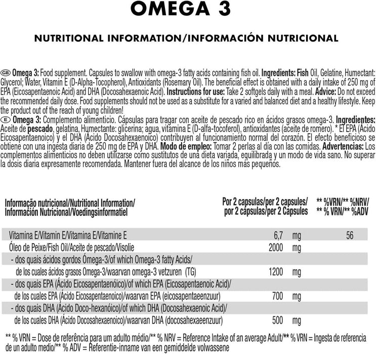 Weider Nutrition Omega 3
