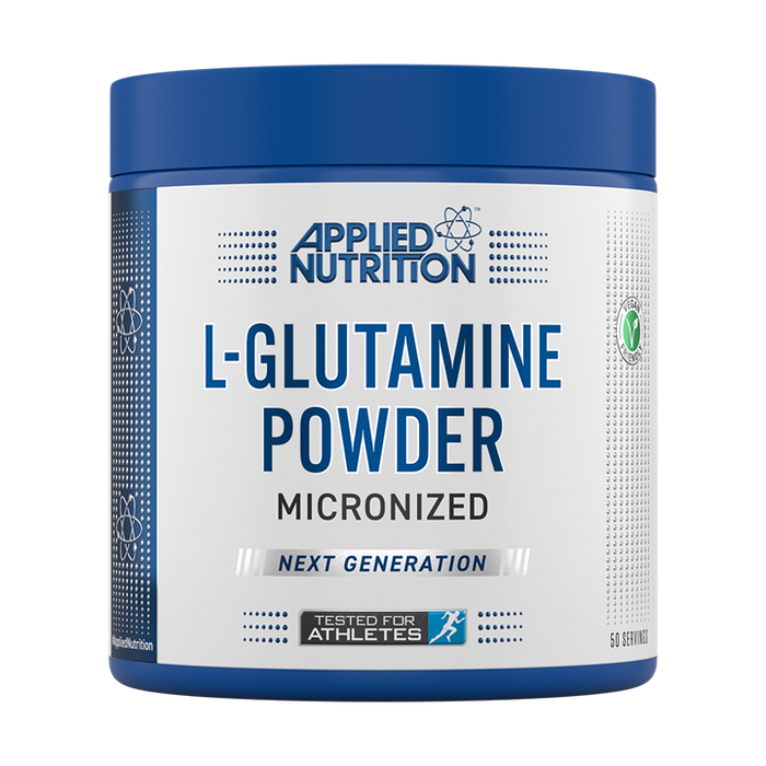 Applied Nutrition L-Glutamine Powder, Micronized 250g, 50 Servings - L-Glutamine, Glutamine at MySupplementShop by Applied Nutrition