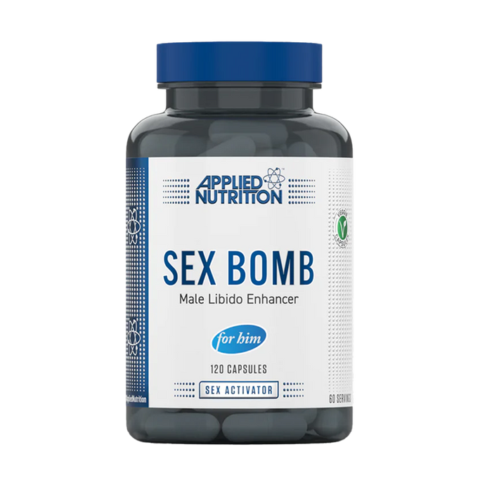 Applied Nutrition Sex Bomb For Him - Male Libido Enhancer 120 Veg Caps - Sexual Health at MySupplementShop by Applied Nutrition