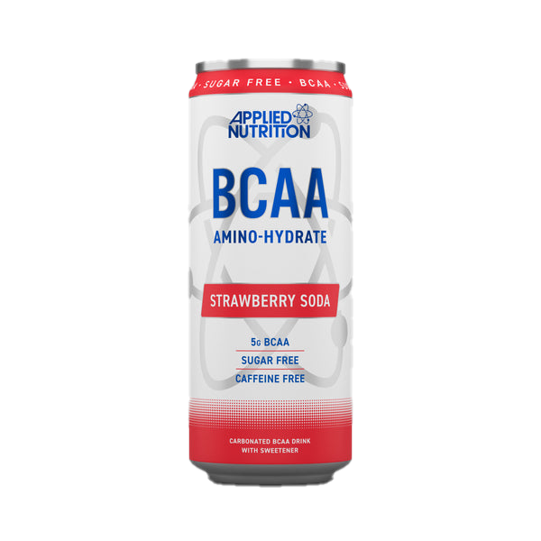 Applied Nutrition BCAA Can 12x330ml Strawberry Soda