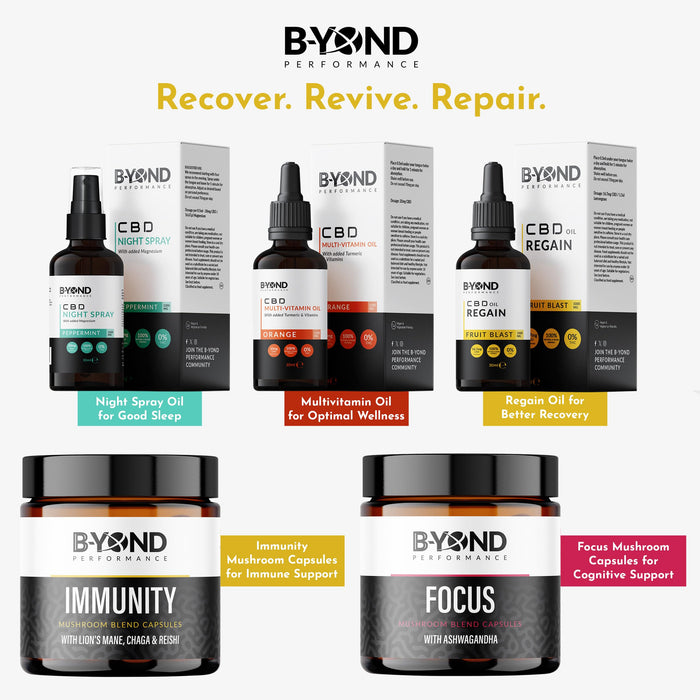 BYOND PERFORMANCE Immunity Mushroom Capsules 60 Caps