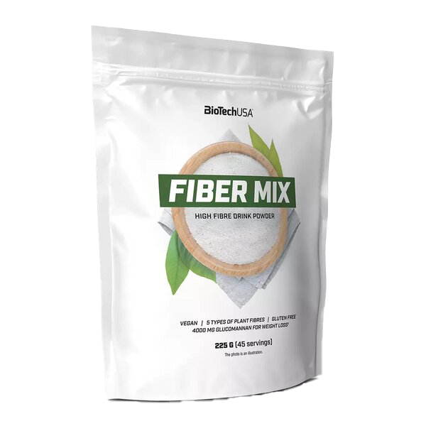 BioTechUSA Fiber Mix, Unflavored - 225g