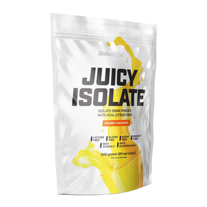 BioTechUSA Juicy Isolate, Orange - 500 grams