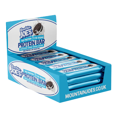 Mountain Joe's Protein Bar 12x55g Schokoladen-Keks-Creme