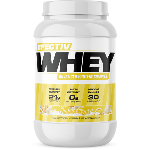 Efectiv Nutrition Whey Protein 900g Banana Creme