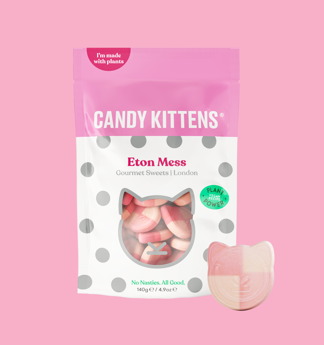 Candy Kittens Vegan Sweets 10x140g - Eton Mess - Candy at MySupplementShop by Candy Kittens