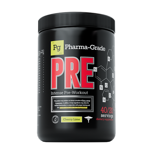 Pharma Grade PRE 280g Cherry Lime | Premium Energy and Performance at MySupplementShop.co.uk
