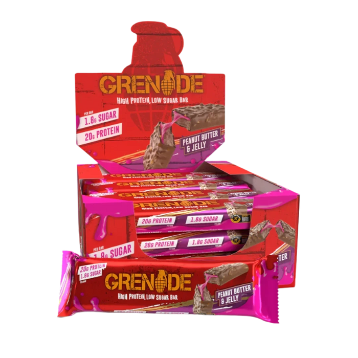 Grenade High Protein Low Sugar Bar 12 x 60g