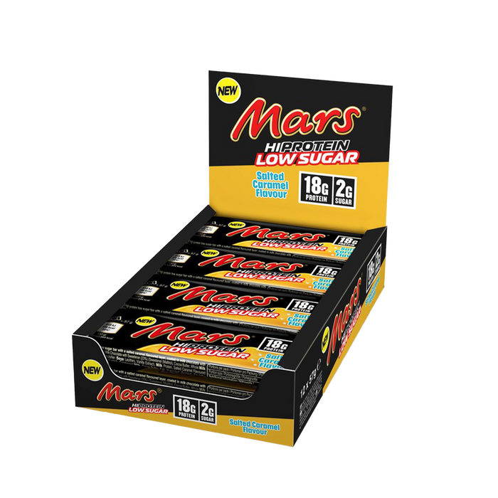 Mars Hi Protein Low Sugar 12x57g Salted Caramel - Protein Bars at MySupplementShop by Mars