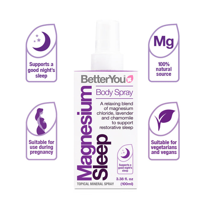 BetterYou Magnesium Sleep Body Spray 100ml