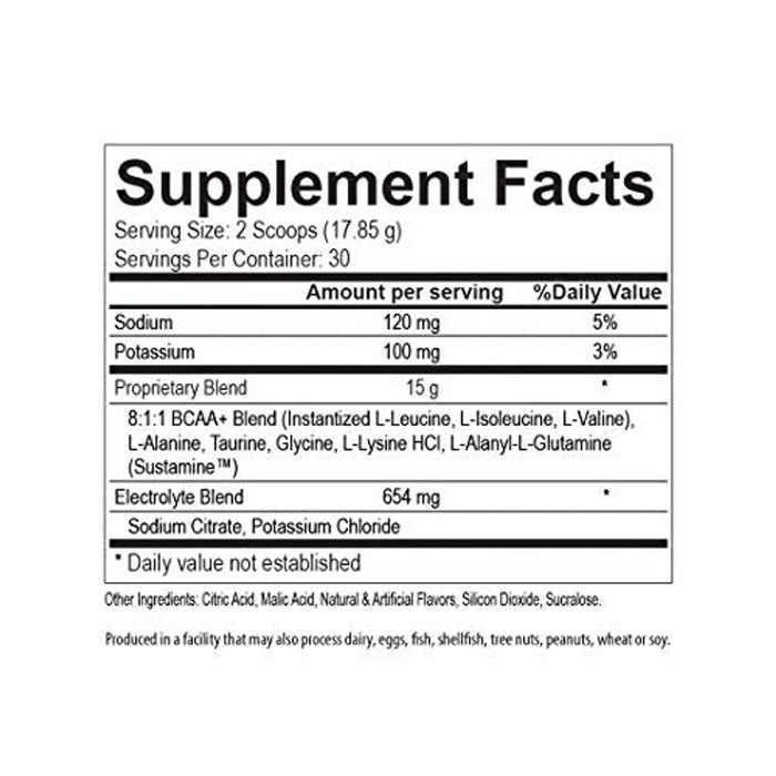 Modern Sports Nutrition BCAA+ Blue Raspberry 535g - Amino Acids and BCAAs at MySupplementShop by Modern Sports Nutrition