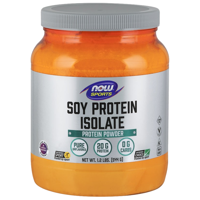 NOW Foods Sojaproteinisolat, nicht aromatisiert – 544 g