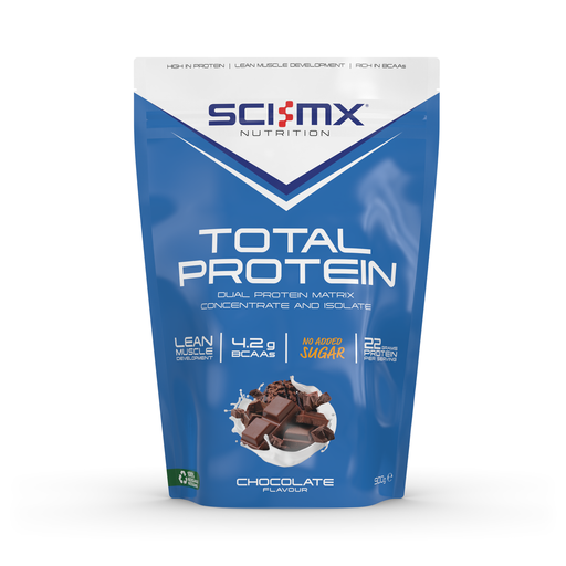 Sci-MX Total Protein 450g Chocolate | Top Rated Supplements at MySupplementShop.co.uk