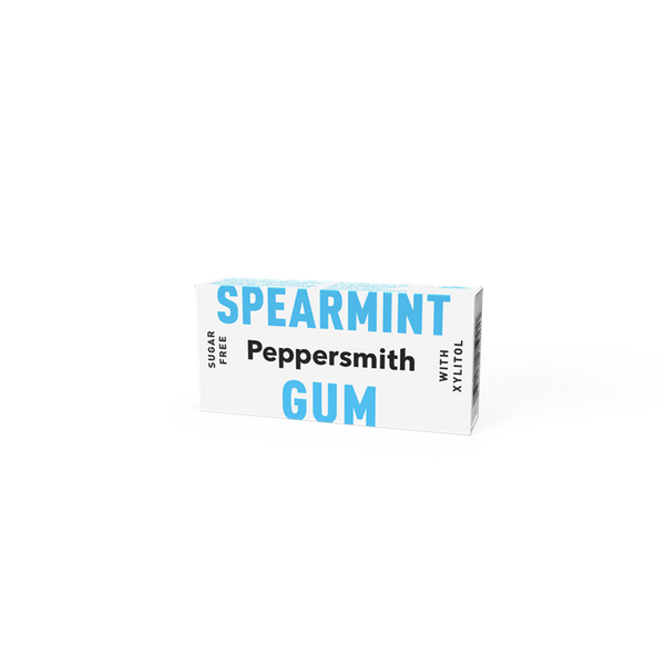 Peppersmith Chewing Gum 12x15g Spearmint | Premium Snacks and Treats at MySupplementShop.co.uk