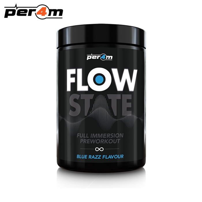 Per4m Flowstate Pre Workout 300g - Blue Raz - Pre Workout at MySupplementShop by PER4M Nutrition