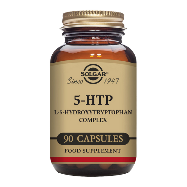 Solgar 5-HTP L-5-Hydroxytryptophan Complex Vegetable Capsules 90Tabs | High-Quality Health Foods | MySupplementShop.co.uk