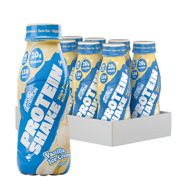 Applied Nutrition High Protein Shake 8x330ml – 20g Ready-to-Drink Convenience