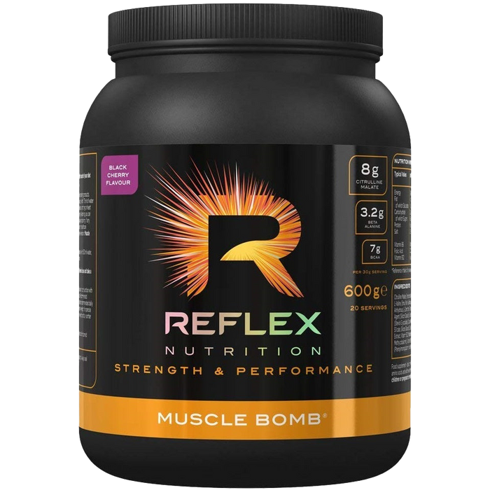 Reflex Nutrition Muscle Bomb, Black Cherry - 600 grams