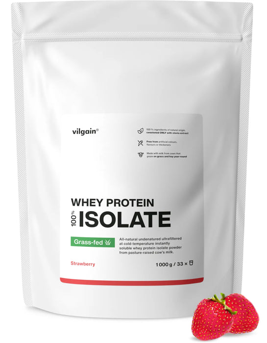 Vilgain Grass-fed Whey Protein Isolate 1000g