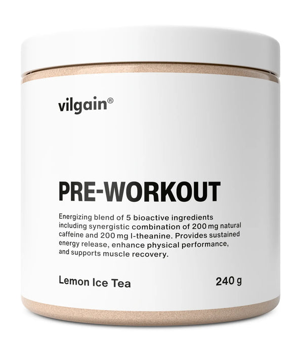 Vilgain Pre-Workout 240g – Clean Energy Boost for Maximum Performance