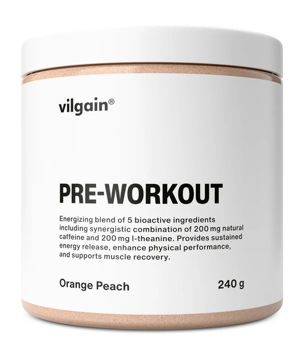 Vilgain Pre-Workout 240g – Clean Energy Boost for Maximum Performance