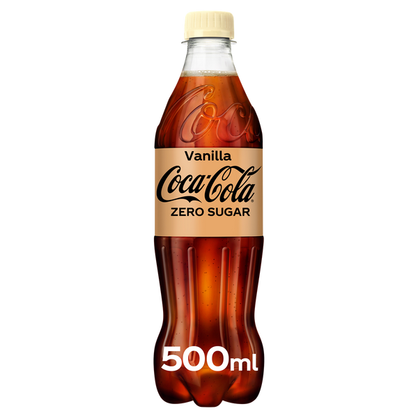 Coca-Cola Zero 12x500ml Vanilla Best Value Drink Flavored at MYSUPPLEMENTSHOP.co.uk