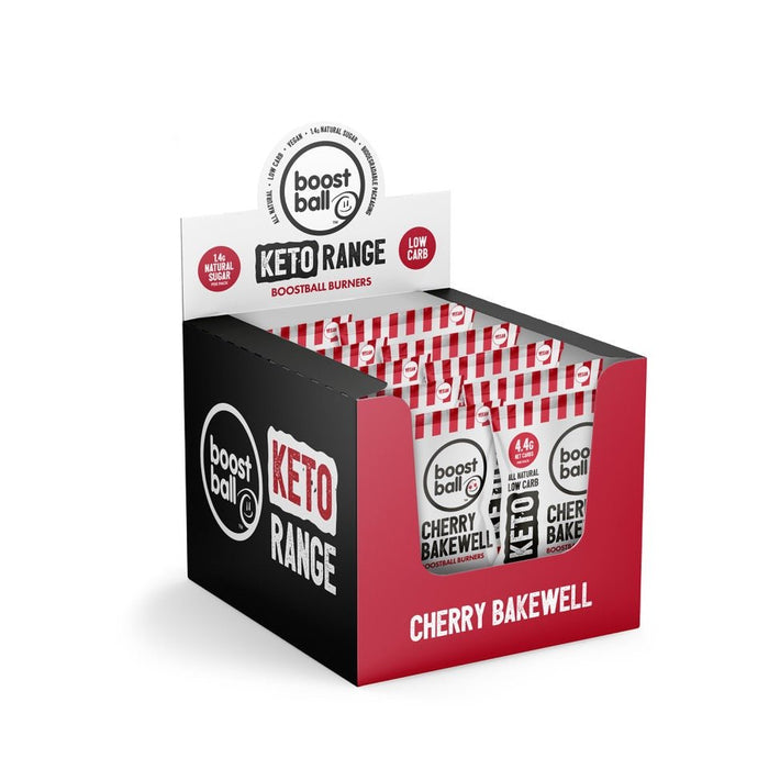 Keto Cherry Bakewell Bites Boostball Burners 40g at MySupplementShop.co.uk