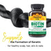 Country Life Biotin 10mg 120 Vegan Capsules | Premium Supplements at MYSUPPLEMENTSHOP