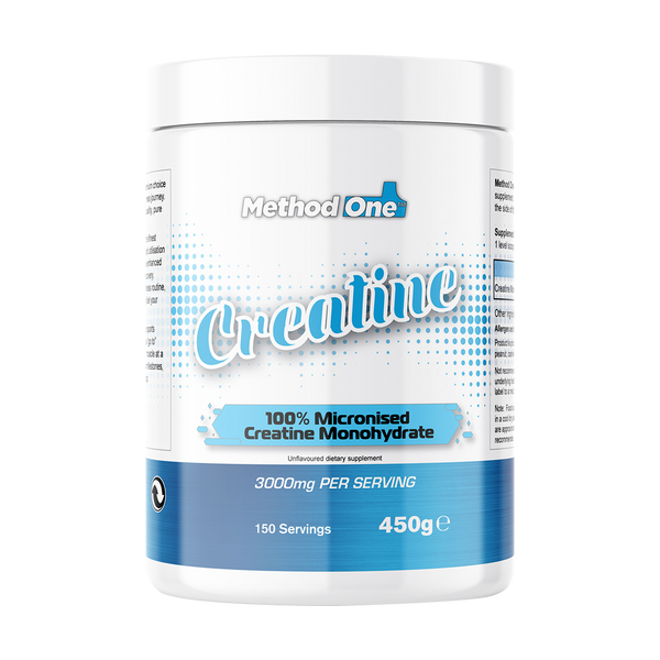 Method 1 Creatine Monohydrate 450g - Unflavoured - Sports Nutrition at MySupplementShop by Method 1