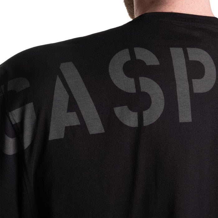 GASP Division Iron Tee Black