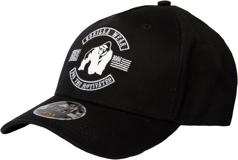 Gorilla Wear Darlington Cap - Black - Black - Cap at MySupplementShop by Gorilla Wear